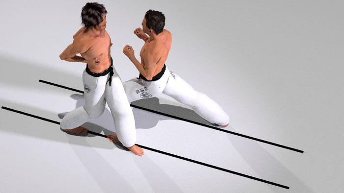 HANGETSU DACHI