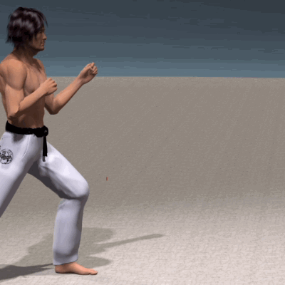 MAE GERI KEAGE Y MAE GERI KEKOMI