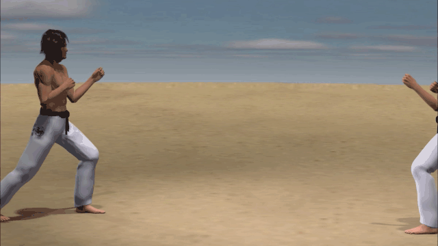 TOBI KONDE USHIRO GERI ASHI MAWATTE
