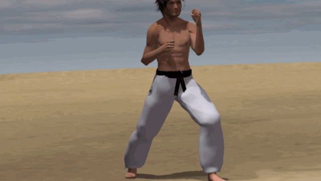 YOKO GERI KEAGE